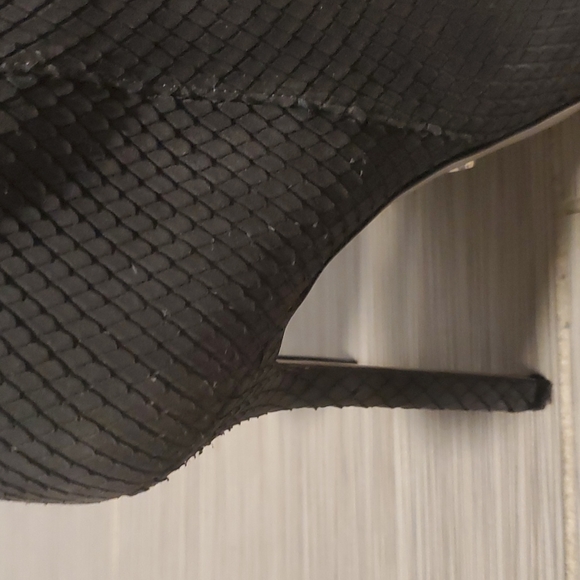 Sergio Rossi Black Booties Size 8 - Picture 4 of 10